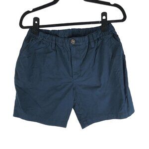 Chubbies Mens The Armadas Shorts Stretch Twill Shorts 7" Inseam Navy Size S